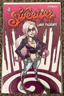 Dynamite Sweetie Candy Vigilante #1 Comic Book Single Issue Pink Cover Art - Image 1
