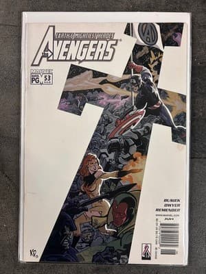 Marvel Avengers Comic Lot 5 Issues 51 52 53 54 55 Busiek Dwyer Remender PG Rated - Thumbnail 4