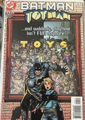 DC Comics Batman Toyman #4 of 4 Direct Sales Variant Comic Book 1999 Toys Cover - Image 1