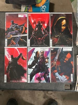 DC Deathstroke Lot 31 32 33 34 38 44 Variant Covers Mattina Federici Arkham - Image 1