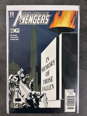 Marvel Avengers Comic Lot 5 Issues 51 52 53 54 55 Busiek Dwyer Remender PG Rated - Thumbnail 6