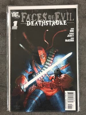 DC Comics Deathstroke Comic Lot 4 Issues #7 #47 Faces of Evil #1 Inc 1 - Thumbnail 4