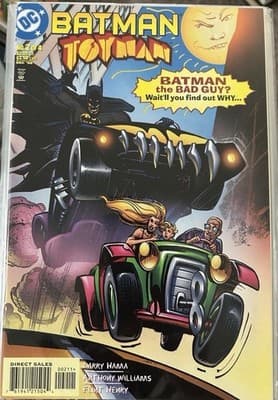 DC Batman Toyman #2 1998 Comic Book Batman the Bad Guy Direct Sales Variant - Image 1