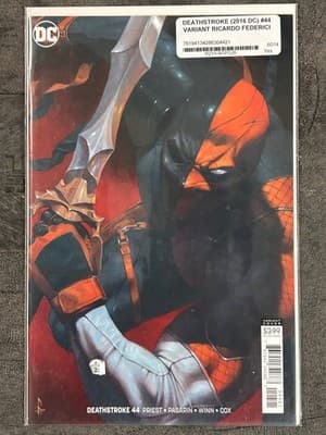 DC Deathstroke Lot 31 32 33 34 38 44 Variant Covers Mattina Federici Arkham - Thumbnail 7