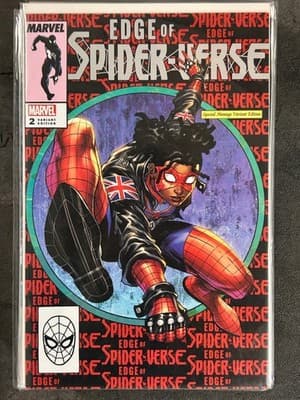 Marvel Edge of Spider-Verse #2 Variant Special Homage Variant Edition Comic Book - Image 1