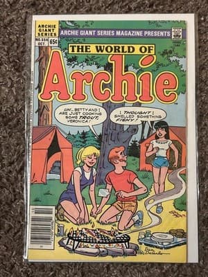 Archie The World of Archie Comic No 554 Oct 65c Archie Giant Series Vintage - Image 1