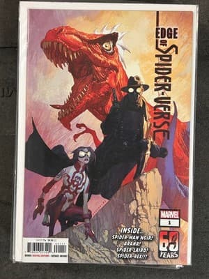 Marvel Edge of Spider-Verse #1 60 Years Variant Spider-Man Noir Arana Comic - Image 1