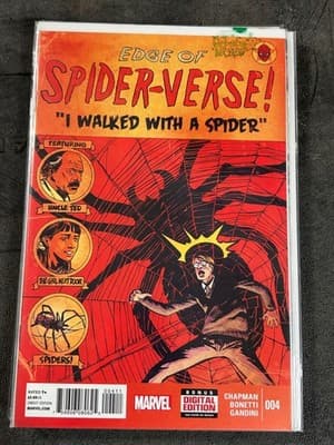 Marvel Edge of Spider-Verse #4 Comic I Walked With A Spider Direct Edition - Image 1