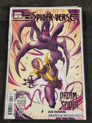 Marvel Edge of Spider-Verse #4 Dream-Spider Araña Headline Comic 2014 Issue - Image 1