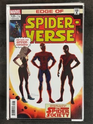 Marvel Edge of Spider-Verse #3 Variant Edition 2014 Comic Book Spider-Verse - Image 1