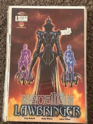 CrossGen Negation Lawbringer #1 Comic Tony Bedard Rudy Nebres Laura Villari - Image 1