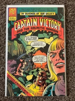 Captain Victory And The Galactic Rangers Lot 4-7 PC Pacific Comics 1980s - Thumbnail 2