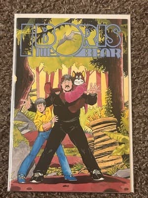 Boris The Bear Comic Book Single Issue Color Illustrated Cover Art Very Good - Image 1