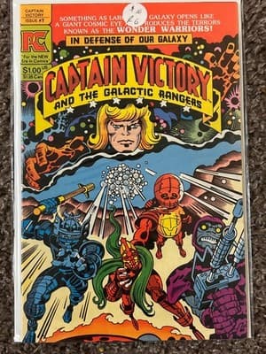 Captain Victory And The Galactic Rangers Lot 4-7 PC Pacific Comics 1980s - Thumbnail 5