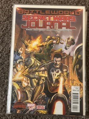 Marvel Secret Wars Journal #4 Battleworld Comic Book Bonus Digital Edition T+ - Image 1