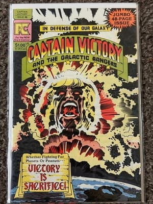 Captain Victory And The Galactic Rangers Lot 4-7 PC Pacific Comics 1980s - Thumbnail 4