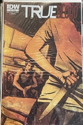 True Blood #12 IDW Comics McMillian Lobel Cover VF Bagged Comic Horror TVSeries - Image 1
