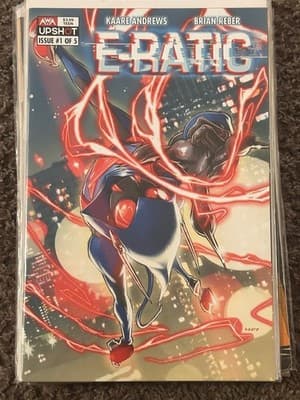 Erratic #1 AWA Upshot Kaare Andrews Brian Reber Comic Book Teen Bagged 1st Print - Image 1