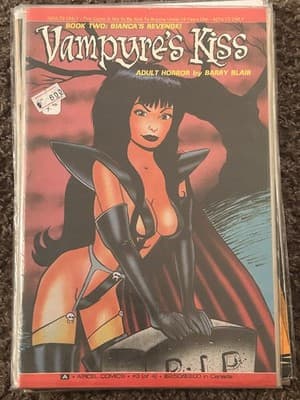Vampyre's Kiss #3 Aircel Comics Adult Horror Barry Blair Bianca's Revenge Comic - Image 1