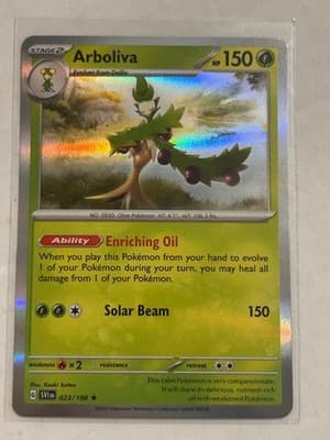 Pokemon Meowscarada Arboliva Magikarp Alomomola Bruxish Chansey Holos 6-Card Lot - Thumbnail 4