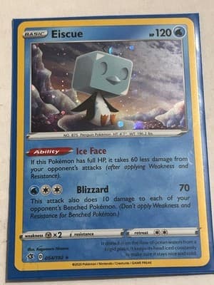 Pokemon Trading Card Lot (4) Morpeko Raikou Eiscue Pawniard Mixed Cosmic Holos - Thumbnail 8