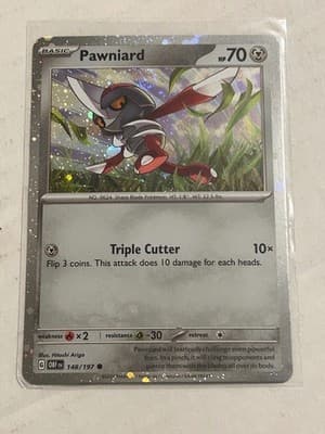 Pokemon Trading Card Lot (4) Morpeko Raikou Eiscue Pawniard Mixed Cosmic Holos - Thumbnail 6