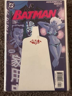 DC Batman Comic #621 2004 Azzarello Risso Broken City Variant Cover Direct Sales - Image 1