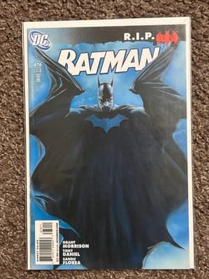 Batman Comic Lot 6 Grant Morrison R I P 669 670 673 674 676 678 DC Bagged Set - Thumbnail 7