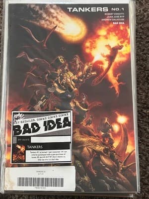 TANKERS No.1 Bad Idea Comics Robert Venditti Juan Jose Ryp Andrew Dalhouse - Image 1