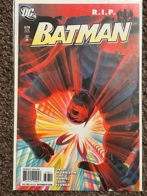 Batman Comic Lot 6 Grant Morrison R I P 669 670 673 674 676 678 DC Bagged Set - Thumbnail 8