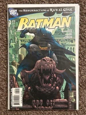 Batman Comic Lot 6 Grant Morrison R I P 669 670 673 674 676 678 DC Bagged Set - Thumbnail 4
