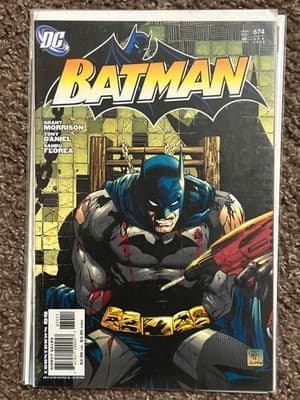 Batman Comic Lot 6 Grant Morrison R I P 669 670 673 674 676 678 DC Bagged Set - Thumbnail 6