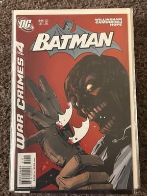 DC Comics Batman #644 War Crimes Part 4 2005 Direct Sales Comic Book - Image 1