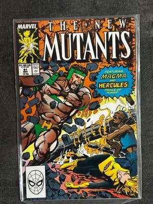 Marvel The New Mutants Comic Lot #74-81 8 Issues 1989 X-Men Cameos Vintage - Thumbnail 9