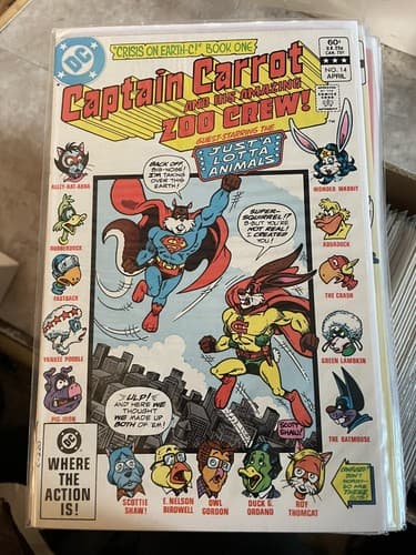 Lot Of 12 Captain Carrot and His Amazing Zoo Crew #8 - 19 (1983 DC) - Thumbnail 9