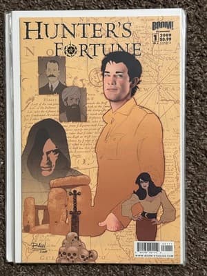 Hunters Fortune #1 BOOM Studios 2009 Comic Book Cover B VF Very Good Board - Image 1