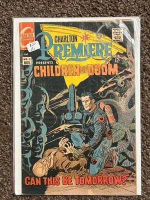 Charlton Premiere Presents Children of Doom #2 Nov 12c Comic Book Sci-Fi Horror - Image 1