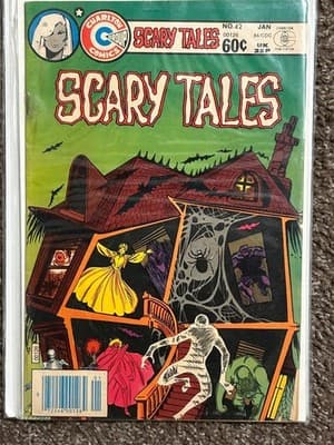 Charlton Comics Scary Tales No 42 Jan 60c Horror Comic 00126 Vintage Cover Art - Image 1