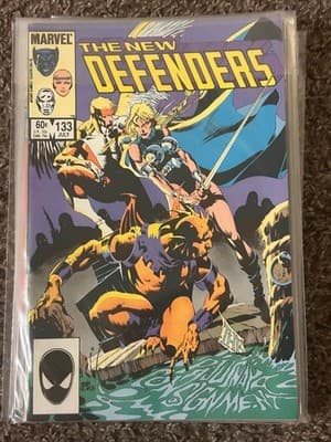 Marvel The New Defenders Comic Book #133 July 60c Superhero Team Cover Classic - Image 1