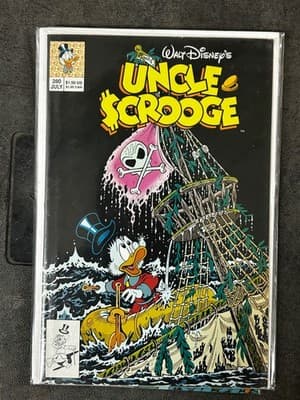 Walt Disney Uncle Scrooge Comic Lot 6 276 277 280 281 282 283 Gladstone - Thumbnail 4