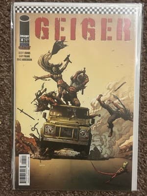 Image Comics Geiger Complete 3 Issue Set #1 #3 #4 Geoff Johns Gary Frank VF - Thumbnail 4