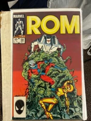 Marvel ROM Spaceknight Comic Lot Issues 55 56 57 58 59 Bagged Boarded Set of 5 - Thumbnail 5