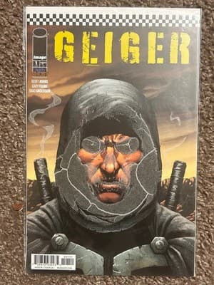 Geiger #1 Image Comics Geoff Johns Gary Frank Brad Anderson Glow In The Dark - Image 1