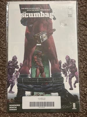 Image The Scumbag Comics Lot #1 & #4 1:10 Variant Remender Larosa Boschi Dinisio - Thumbnail 3
