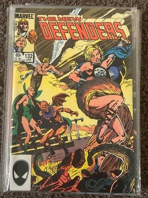 Marvel The New Defenders #132 Comic Book June 60c Superhero Defenders - Image 1