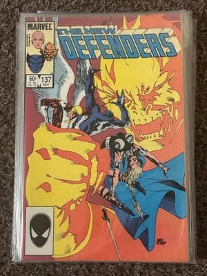 Marvel The New Defenders Comic Book #137 Nov 60c Cover Art Collector Comic - Image 1