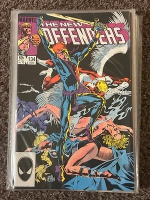 Marvel The New Defenders #134 Comic Book Aug 60c Bagged Boarded Very Good Cover - Image 1