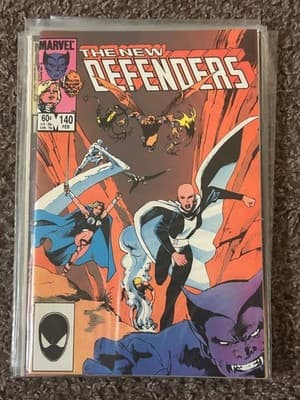 Marvel The New Defenders #140 Comic Book Feb 60c Superhero Bagged Very Good - Image 1