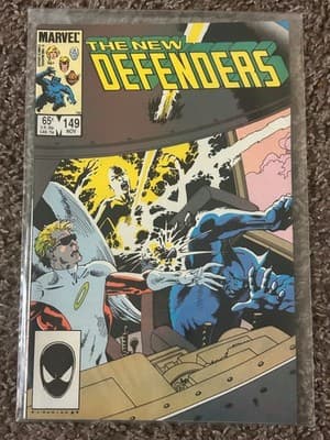 Marvel The New Defenders #149 Comic Book 65c Nov VF Bagged and Boarded Collector - Image 1