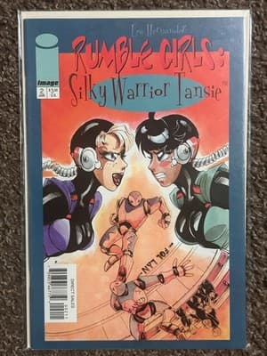 Image Comics Rumble Girls Silky Warrior Tansie #1 #2 Set Lea Hernandez Bagged - Thumbnail 3